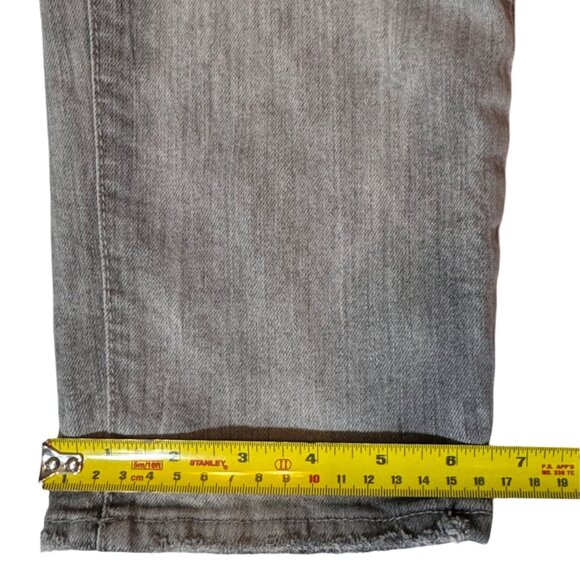 Jordan Craig Ross Mens Distressed Skinny Fit Jeans 40x32 Ripped Knees Frayed Hem - Picture 16 of 16